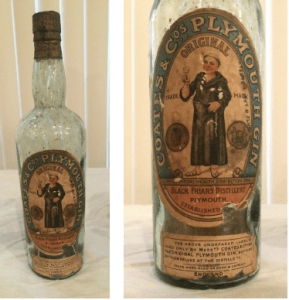 Plymouth Gin Bottle
